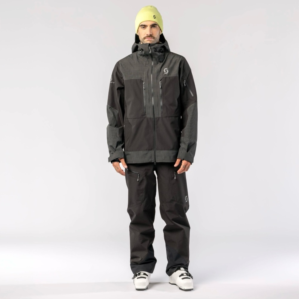 EUC Scott Sport Vertic Ripstop 3L Shell Ski Jacket - Picture 9 of 14